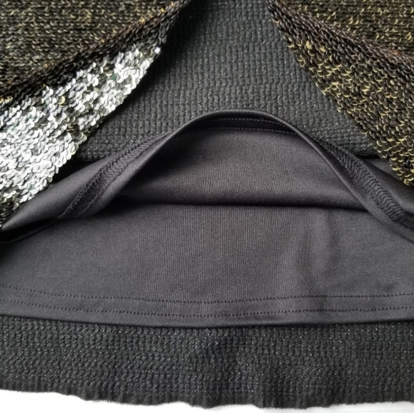 Anthropologie Bishop and Young Sequined Mini Skirt - Picture 3 of 6